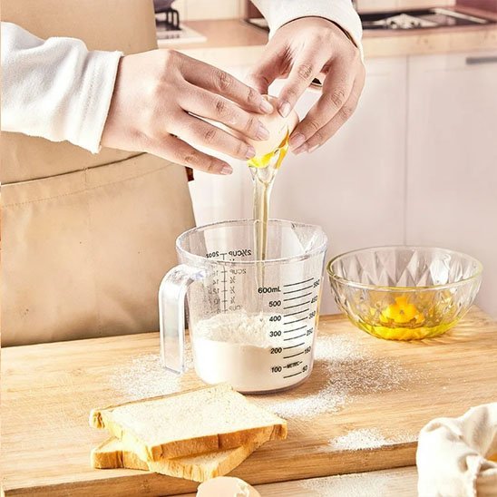 Verre doseur avec poignée et bec verseur - Prati - Kitchen