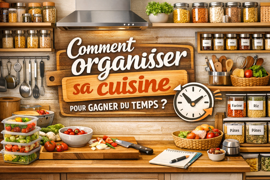 Comment organiser sa cuisine pour gagner du temps ? - Prati-Kitchen