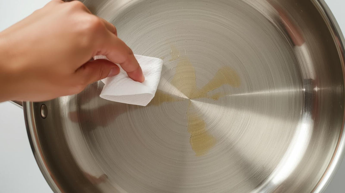 🧼 Culottage de l’acier inoxydable : la méthode complète pour transformer vos poêles en inox en véritables outils antiadhésifs (Guide ultime Prati-Kitchen) - Prati-Kitchen