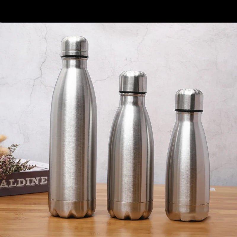 3 bouteilles isotherme inox