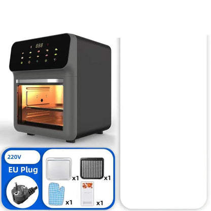 Air - fryer - four - acier - inoxydable - 10l - ces - accessoires