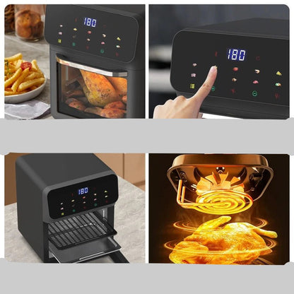 Air - fryer - four - acier - inoxydable - 10l - interface - intuitive