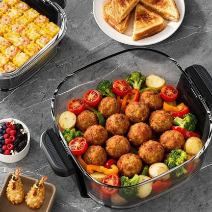 Air - fryer - four - électrique - tactile - 4l - polyvalent
