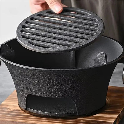 Barbecue - portable - fonte - 23cm - exposer