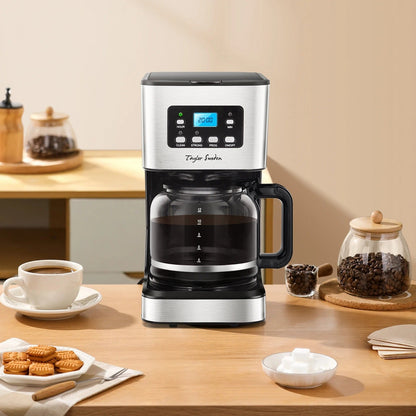 Cafetière - programmable - 10 - tasses - sur - table - de - cuisine