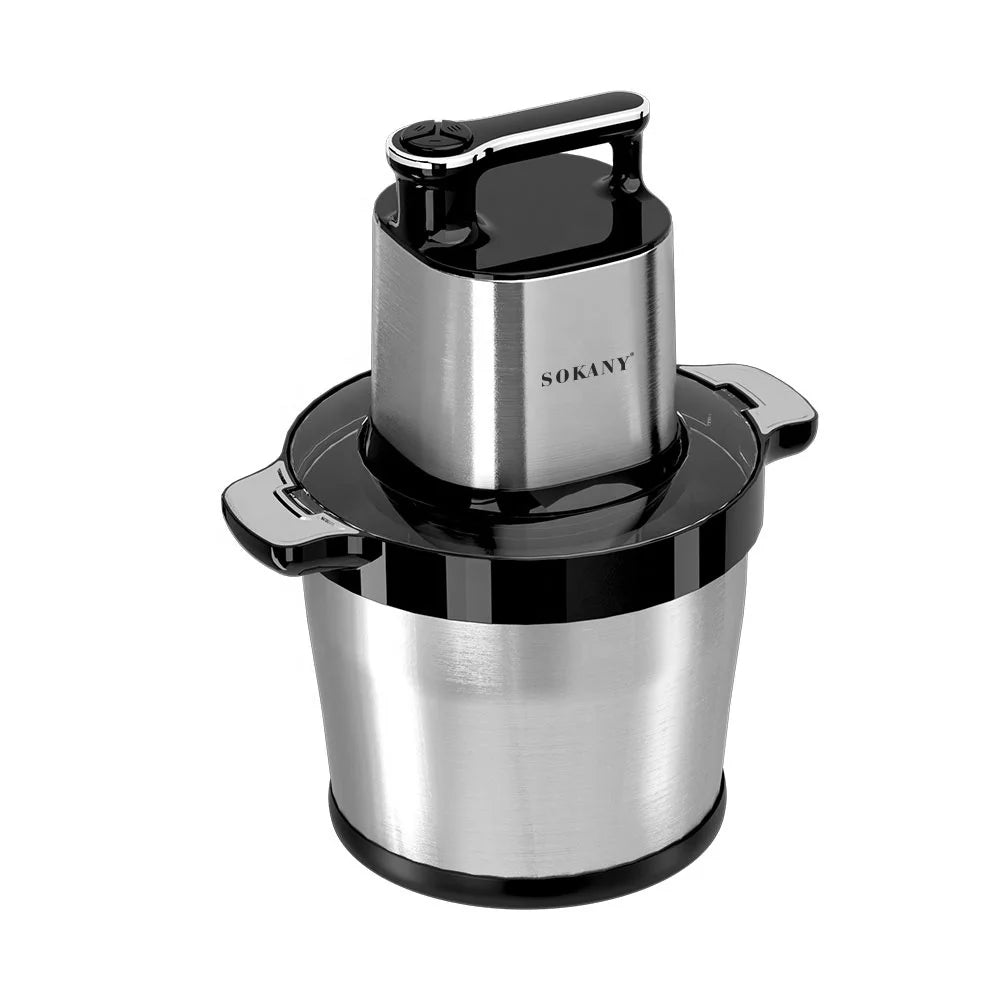 Hachoir - à - Viande - Électrique -Professionnel - 3200W - Inox : exposer