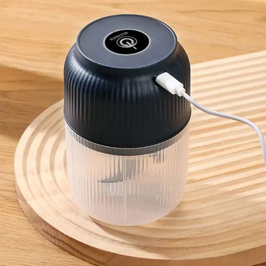 Hachoir - Électrique - Sans- Fil- USB -250ml | Ail, - Oignons,- Omelette - et -Épices : avec - son -  fil - de - recharge