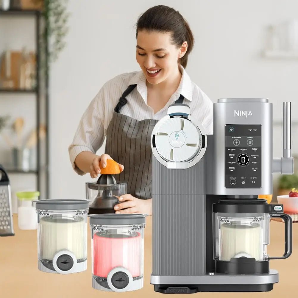 Ninja - CREAMI - 13-en-1 - machine -glace - sorbet - gris