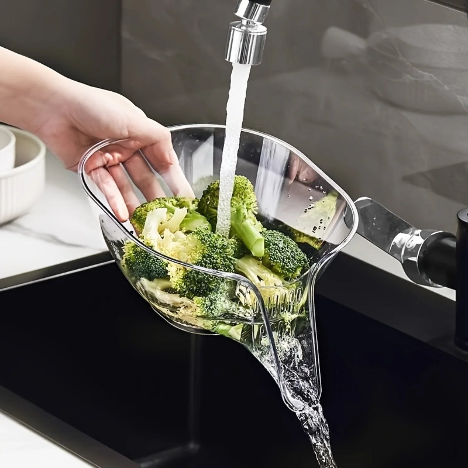 Passoire de lavage universel : lavant légumes