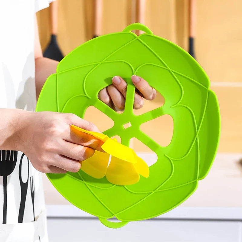 Couvercle Anti-Débordement En Silicone Platine