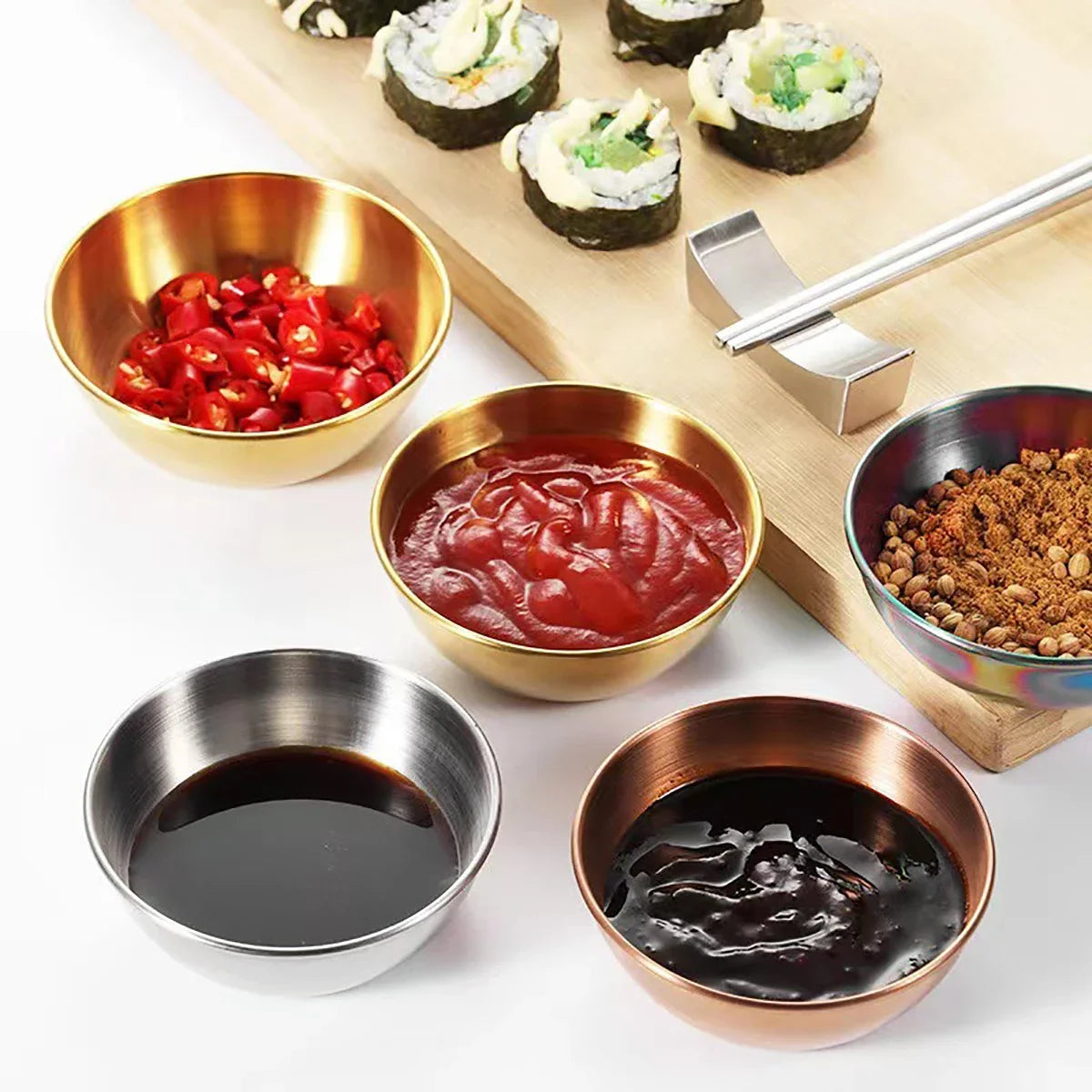 assiette inox