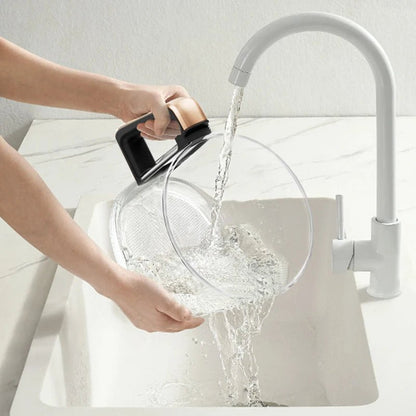 air- fryer- multifonctionnel-3- Litres : son- entretien- sous- l'eau