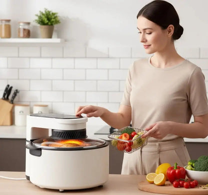 Air Fryer Connecté SMART 5,5L | L'Air Fryer Qui Cuisine Pour Vous - Prati - Kitchen