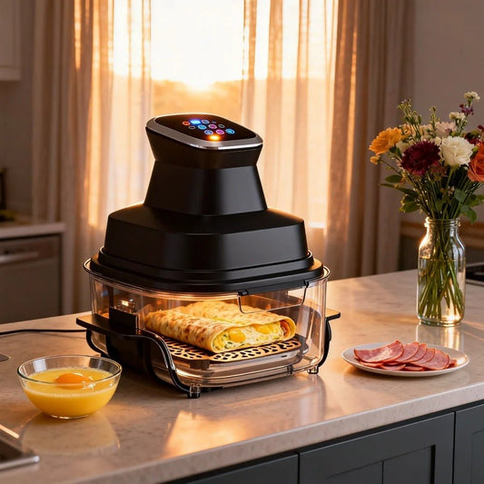 Air fryer double bac verre 2,5l - Prati - Kitchen
