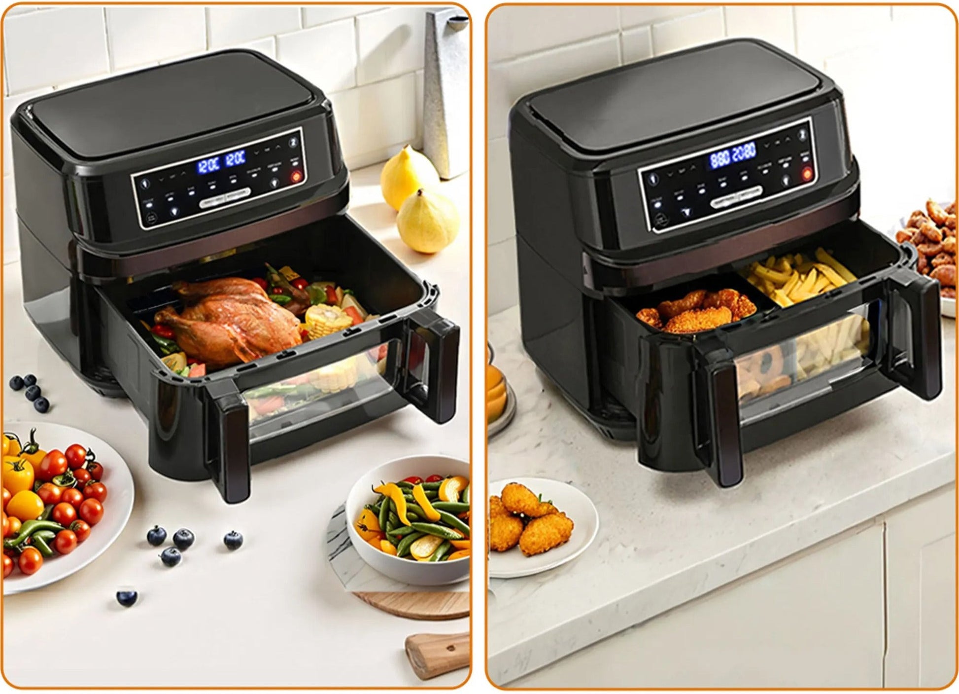 Air fryer four 12l double compartiment - Prati - Kitchen