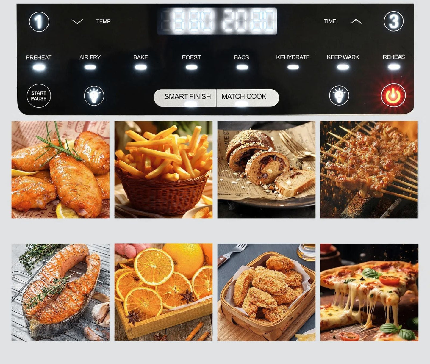 Air fryer four 12l double compartiment - Prati - Kitchen