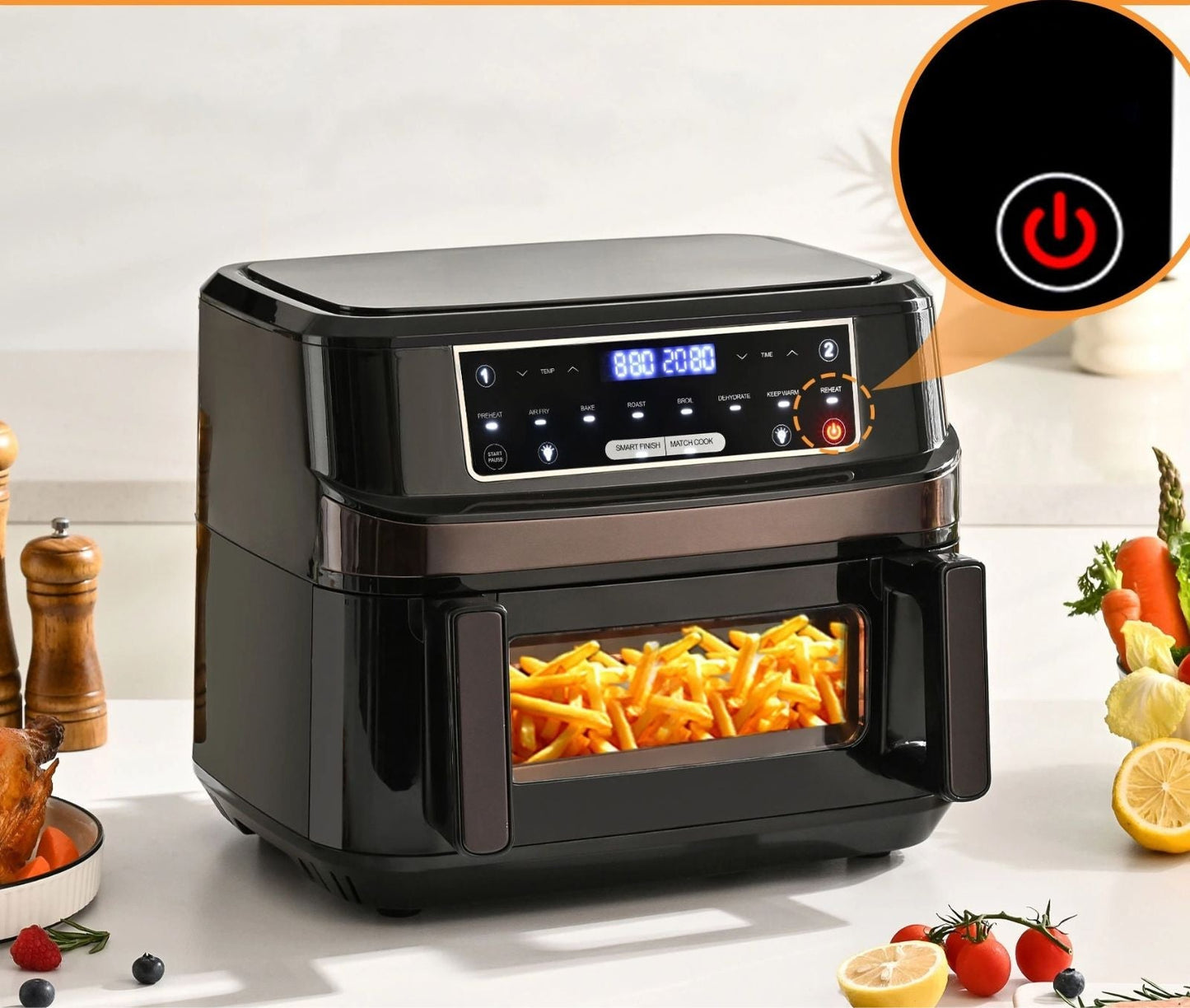 Air fryer four 12l double compartiment - Prati - Kitchen