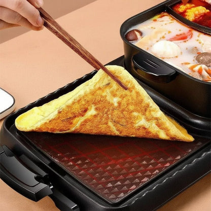 Appareil fondue et barbecue électrique - Prati-Kitchen