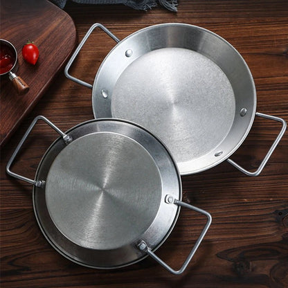 assiette vintage en inox industriel - Prati - Kitchen