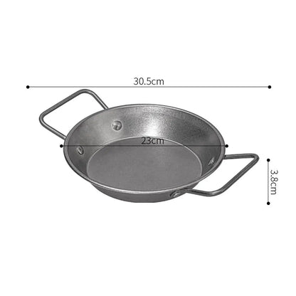 assiette vintage en inox industriel - Prati - Kitchen