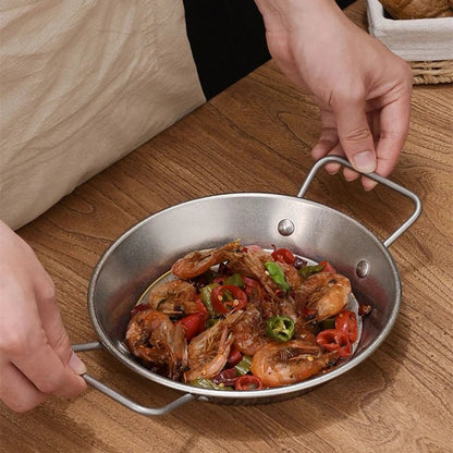assiette vintage en inox industriel - Prati - Kitchen