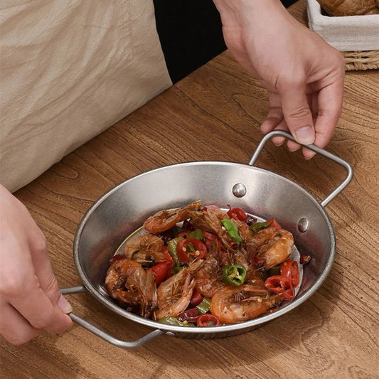 assiette vintage en inox industriel - Prati - Kitchen