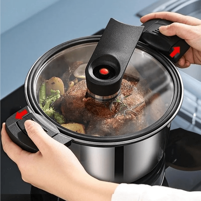 autocuiseur inox ergonomique à basse pression - Prati - Kitchen
