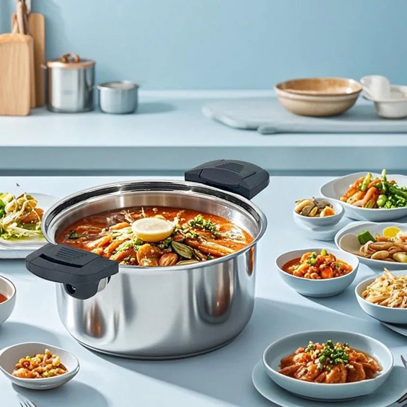 autocuiseur inox ergonomique à basse pression - Prati - Kitchen