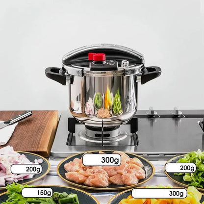 AUTOCUISEUR MOEYE 4L/6L INOX Sécurité Antidéflagrante Maximale | Pression Limitée et Contrôlée | Multifonctionnel - Prati - Kitchen