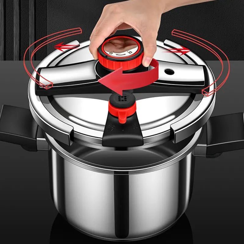 Autocuiseur Pro Inox 304 4L/6L/8L à Induction | Contrôle 3 Niveaux de Pression | Sécurité Garantie - Prati - Kitchen