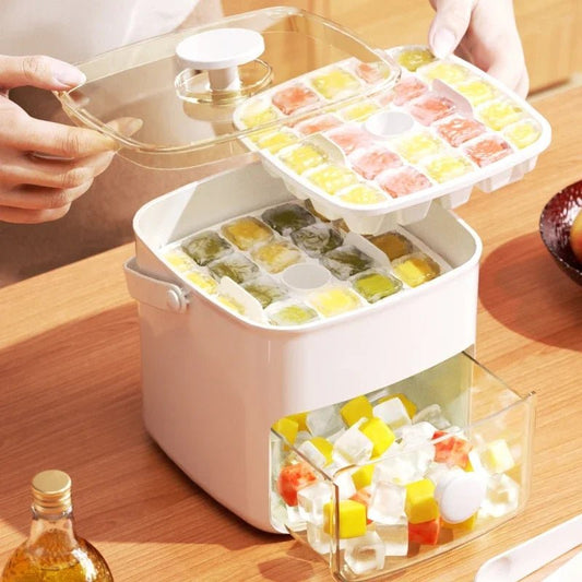 bac à glaçons empilable avec couvercle - Prati - Kitchen