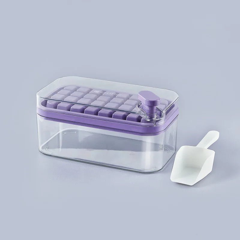 bac à glaçons violet simple