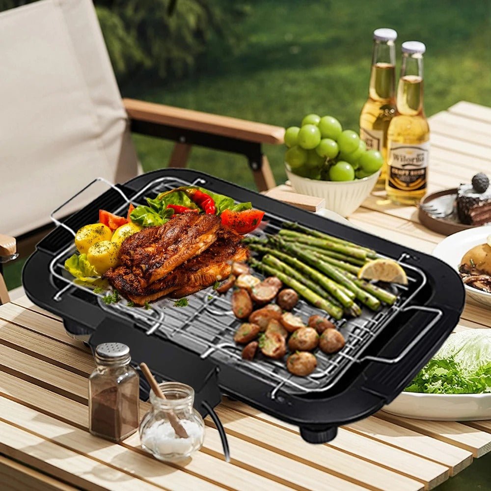 Barbecue gril électrique 2000w acier inoxydable 18/10 - Prati - Kitchen