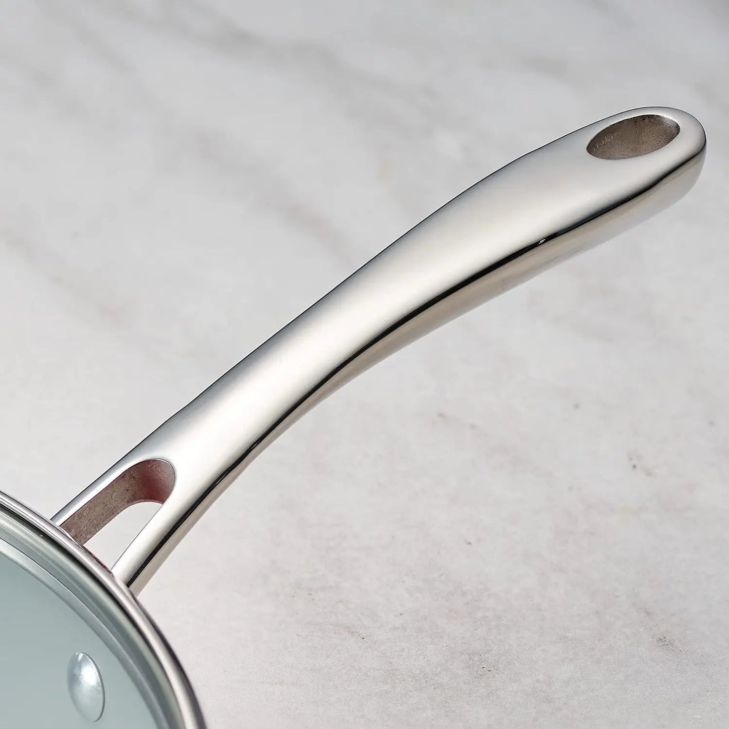 BATTERIE DE CUISINE 10 PIÈCES Céramique Antiadhésive Ultra - Durable | Aluminium Calibre Lourd | Lave - Vaisselle et Induction - Prati - Kitchen