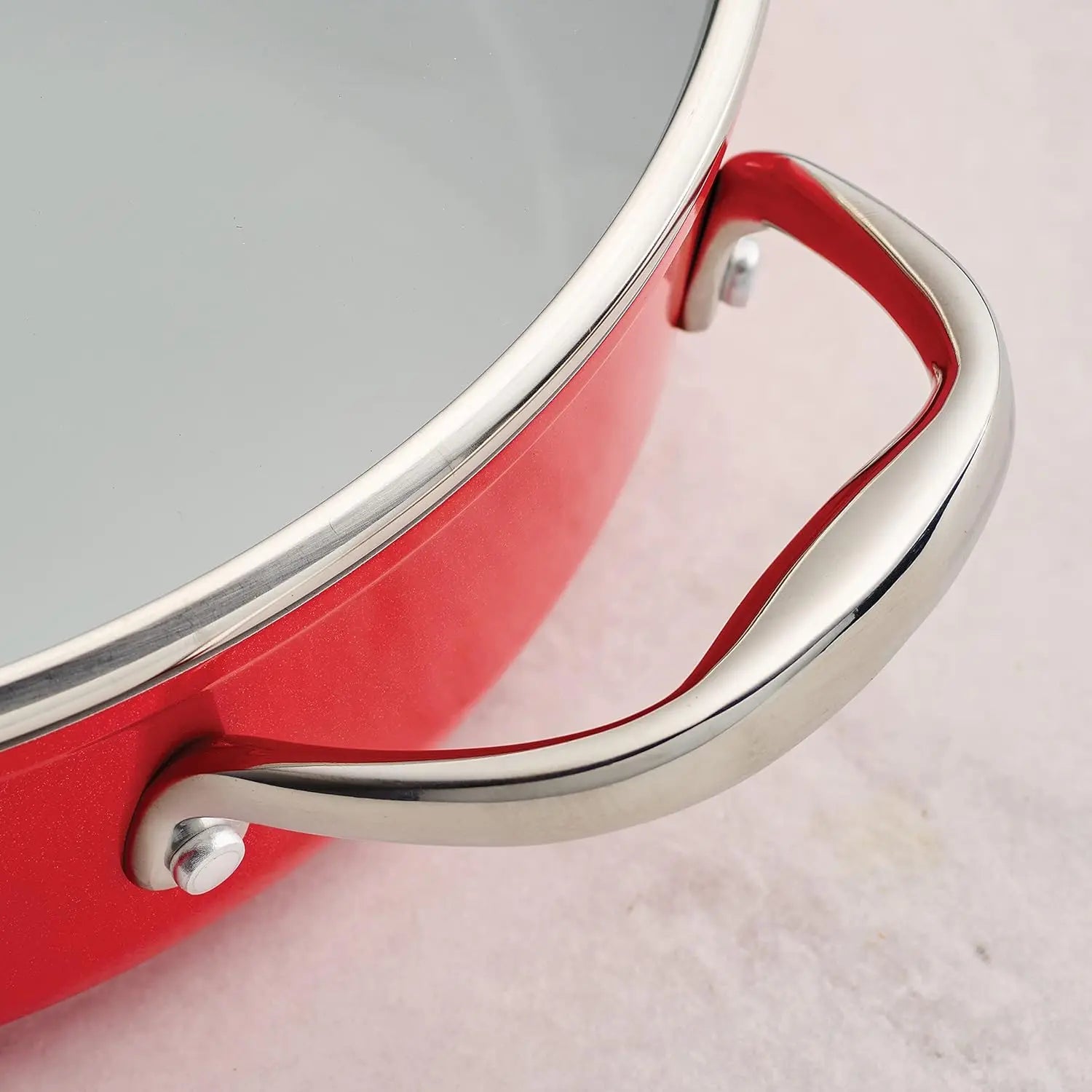 BATTERIE DE CUISINE 10 PIÈCES Céramique Antiadhésive Ultra - Durable | Aluminium Calibre Lourd | Lave - Vaisselle et Induction - Prati - Kitchen