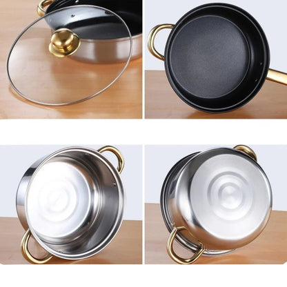 batterie de cuisine en inox - Prati - Kitchen