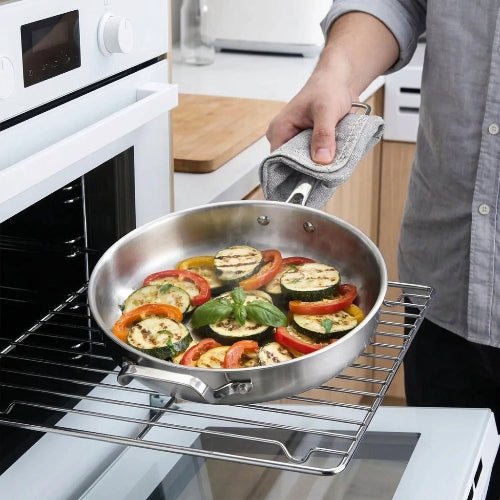 Batterie de cuisine inox 10 pièces - Prati-Kitchen