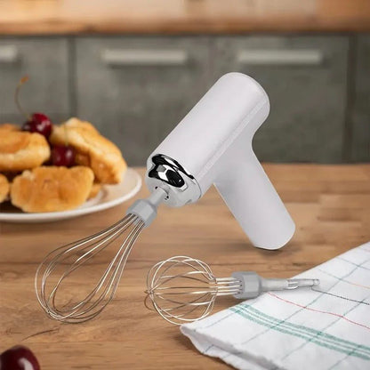 Batteur à main électrique sans fil | Chargement USB | Blanc - Prati - Kitchen
