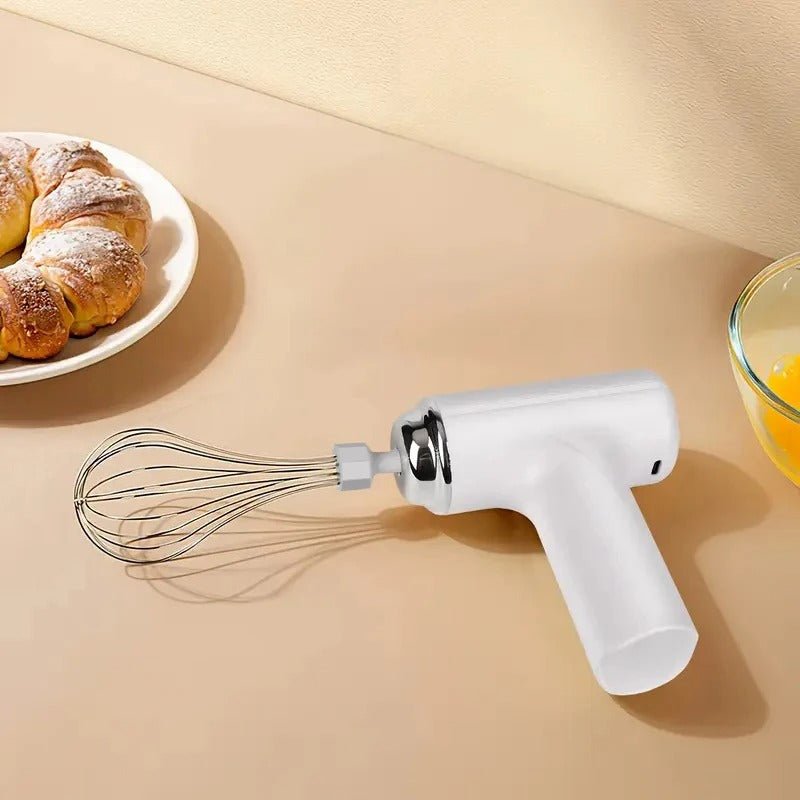 Batteur à main électrique sans fil | Chargement USB | Blanc - Prati - Kitchen