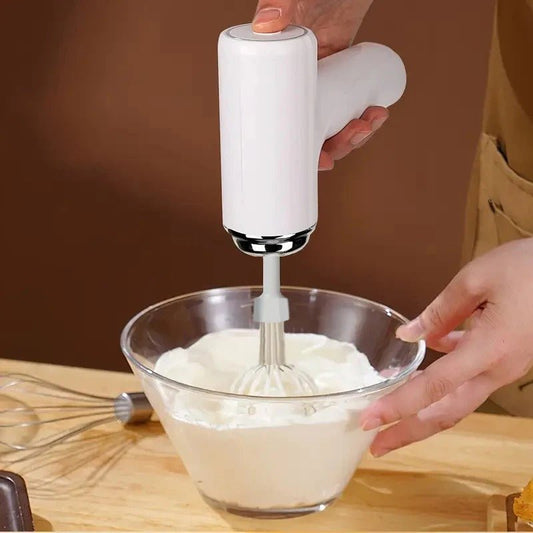 Batteur à main électrique sans fil | Chargement USB | Blanc - Prati - Kitchen
