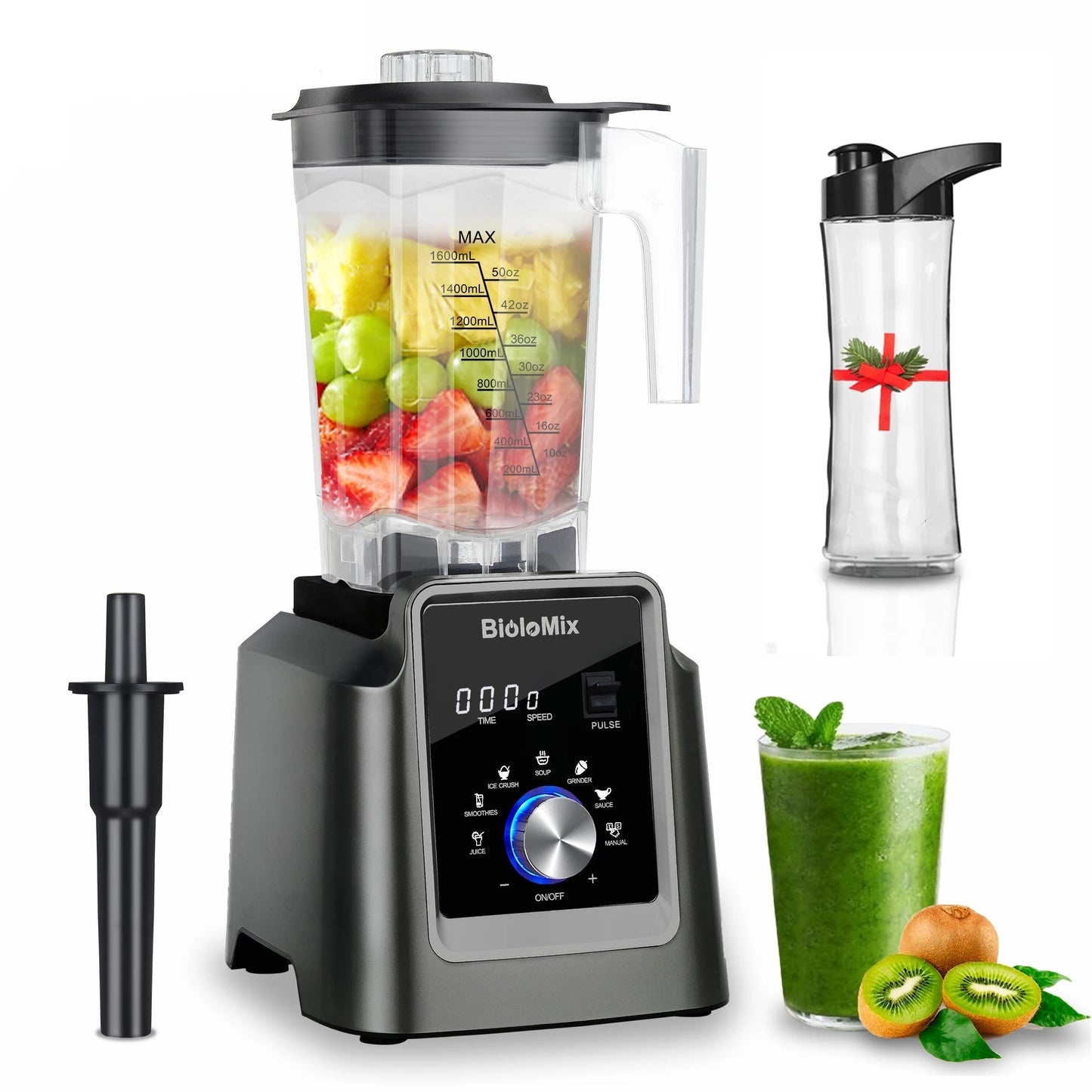 blender mixeur professionnel BIOLOMIX - 2L - 2200W - Prati - Kitchen