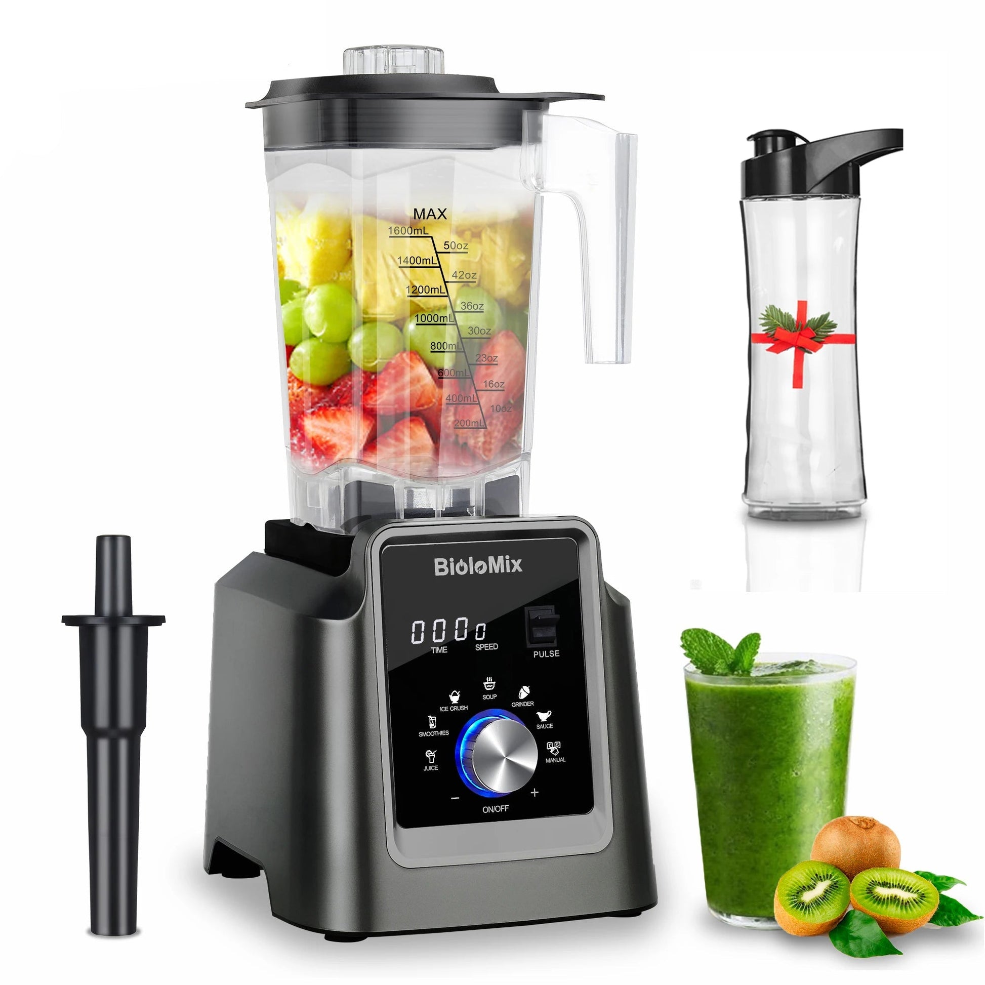 blender mixeur professionnel BIOLOMIX - 2L - 2200W - Prati - Kitchen