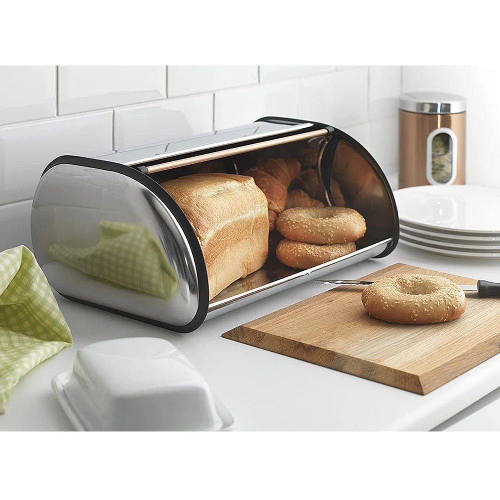Boîte à pain grande capacité en inox | Conservation et Fraîcheur - Prati - Kitchen