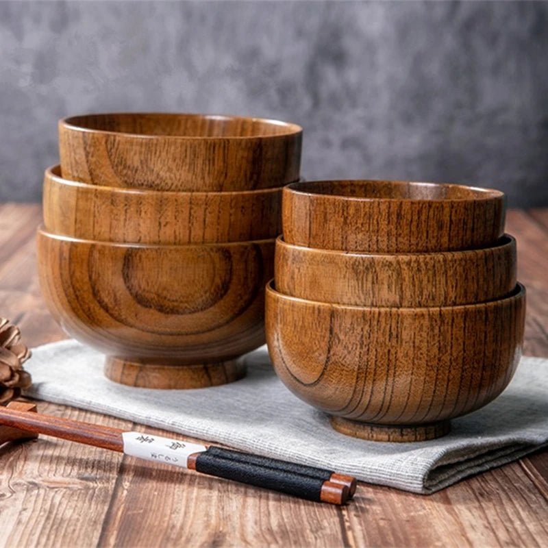 bol- en- bois- de- jujube- artisanal : 6 pièces