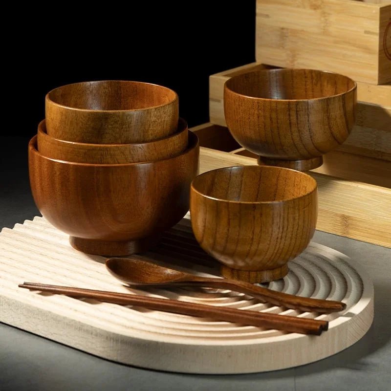 bol- en- bois- de- jujube- artisanal : différentes- tailles