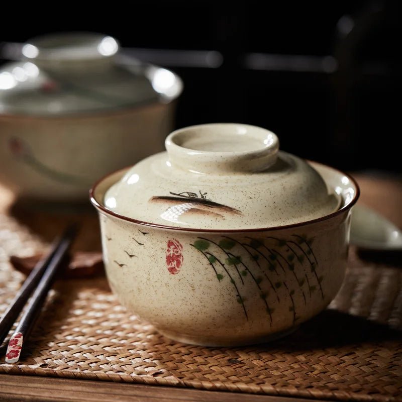 bol à ramen en céramique avec couvercle - Prati - Kitchen