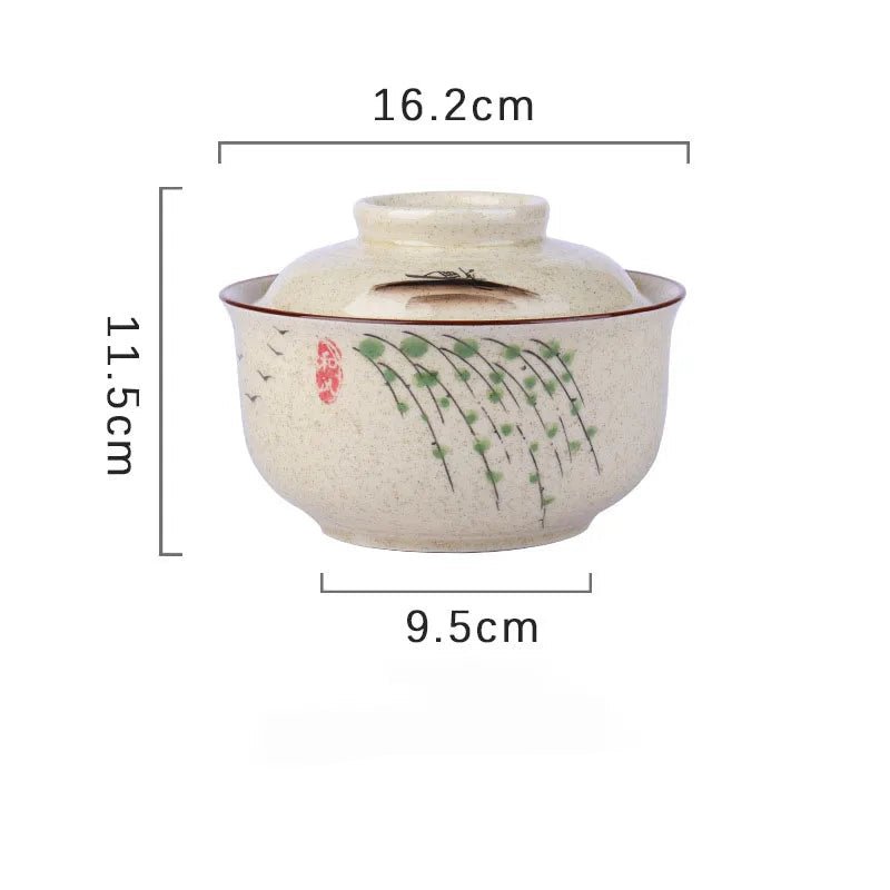 bol à ramen en céramique avec couvercle - Prati - Kitchen