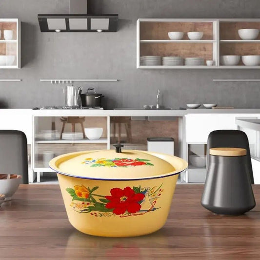 Bol émail motifs floraux - Prati - Kitchen