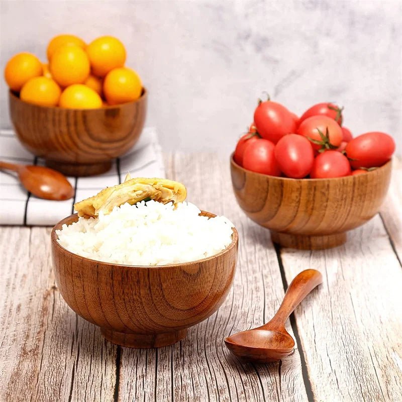 bol en bois de jujube artisanal | vaisselle écologique faite main - Prati - Kitchen