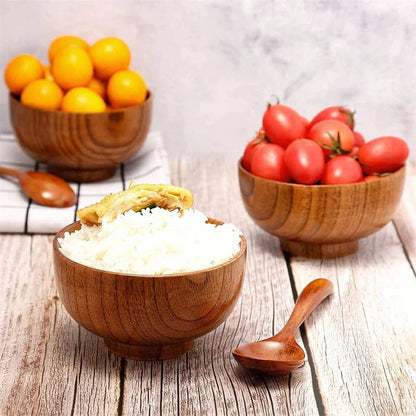 bol en bois de jujube artisanal | vaisselle écologique faite main - Prati - Kitchen